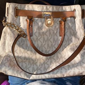 Michael Kors Hamilton Satchel Bag Tote